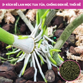 Phân bón cho hoa lan Organic Austra 5-5-5-75 OM tan chậm, viên nén dinh dưỡng hữu cơ chính hãng Úc (1kg, 5kg, 10kg, 25kg, 50kg)