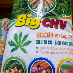 Phân bón chuyên dùng cây khoai mì- NPK 14-7-18-SiO2+TE